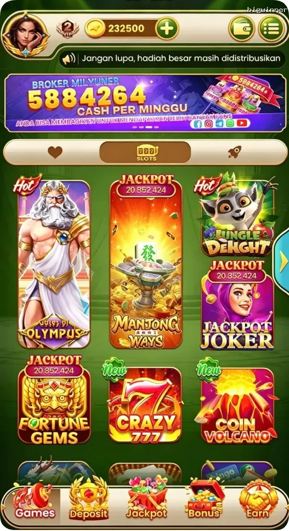 bigwinner Preview - Resmi Unduh